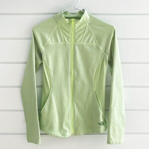 The North Face Women's Full Zip Mesh Panel Long Sleeve Running Jacket Size Small